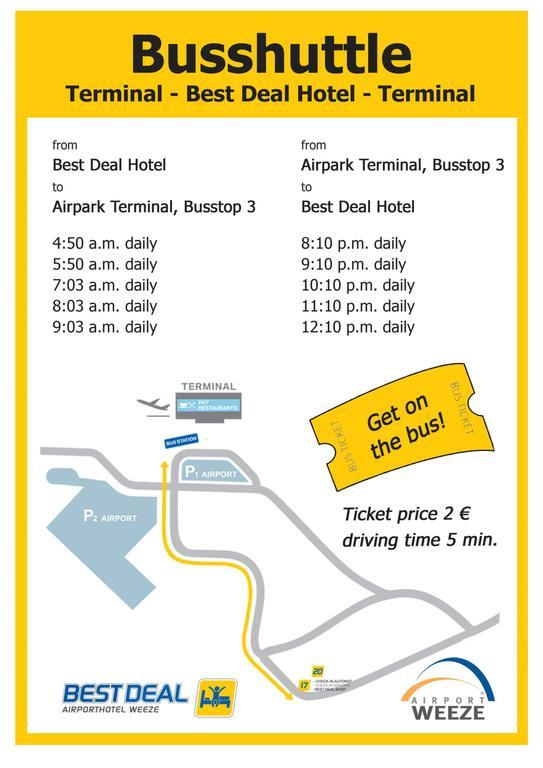 Best Deal Airporthotel Weeze Exteriér fotografie